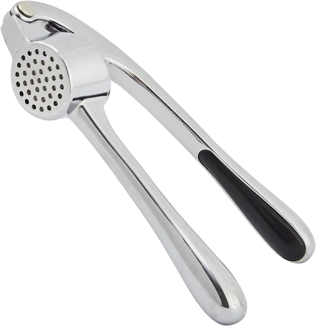 Heavy-Duty Stainless Steel Garlic Press Handheld Garlic Crusher Dishwasher Safe Kitchen Tool