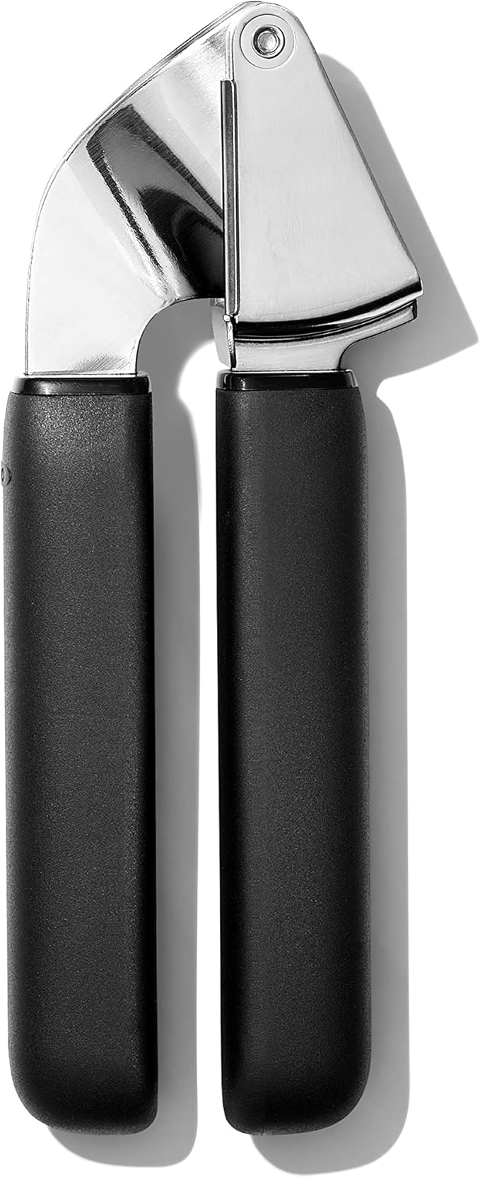 Heavy-Duty Stainless Steel Garlic Press Handheld Garlic Crusher Kitchen Tool